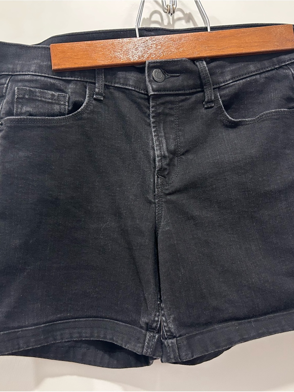 Old Navy Black Denim Cutoff Shorts